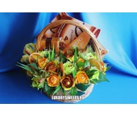 Корзина из конфет Сладкая империя
