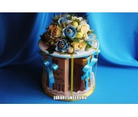 Композиция из конфет Сладкая карусель 2