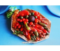 Мужской букет-закуска из колбасы  Мясной провиант