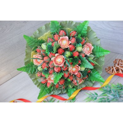 Букет из конфет Сладкая роза