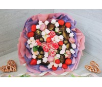 Букет из конфет и роз Оттенки желаний
