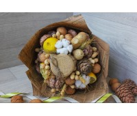 Букет из орехов и пряников Русский стиль