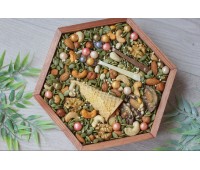 Подарочный набор в деревянном ящике Бокс из орехов Вкусные эмоции 9