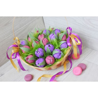 Корзина из конфет Сироп