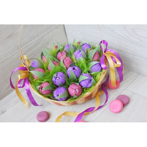 Корзина из конфет Сироп