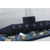 Композиция из конфет и напитка Подводная лодка