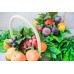 Корзина из мыла ручной работы Южные фрукты