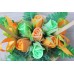 Корзина из мыла ручной работы Фруктовый микс