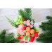 Мыло ручной работы Мини-букет Новогодний подарок с мандаринками