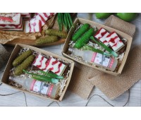 Мыло ручной работы Набор в коробочке Мужской Столичный Мыло ручной работы Набор в коробочке Мужской Столичный