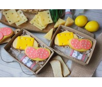 Мыло ручной работы Набор в коробочке Столичный вкусный