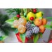 Мыло ручной работы Мини-букет Новогоднее чудо Валера и мандарины