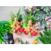 Мыло ручной работы Мини-букет Новогодний подарок с мандаринками и овечкой