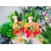 Мыло ручной работы Мини-букет Новогодний подарок с мандаринками и барашком