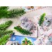 Мыло ручной работы Мини овечка на открытке с веточкой в ассортименте 