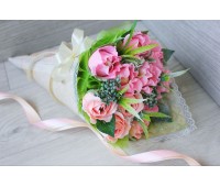 Букет из конфет Счастливый рожок