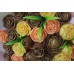 Букет из шоколадных роз Винтаж 33шт (ОПМ)